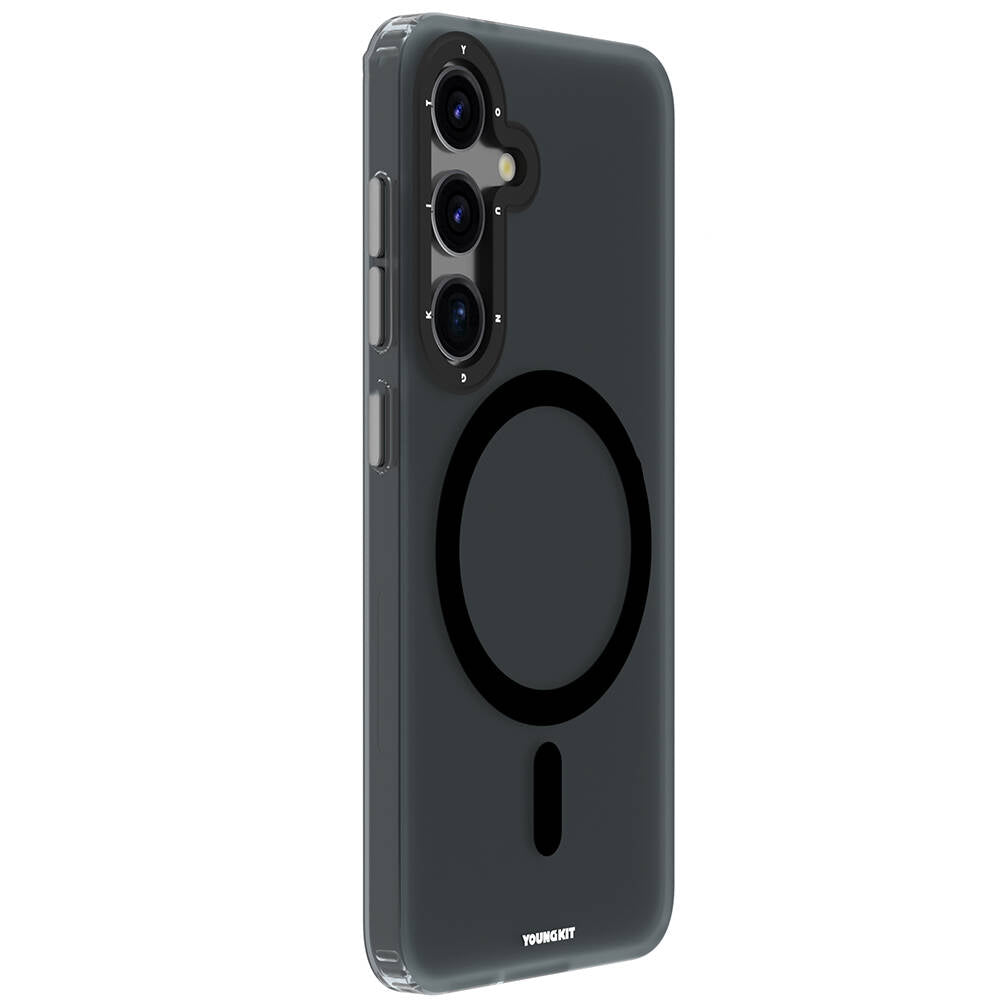 Youngkit Hidden Sand Serisi Galaxy S24 Plus Kılıf Magsafe Şarj Özellikli Telefon Kılıfı - 8 Youngkit Hidden Sand Serisi Galaxy S24 Plus Kılıf Magsafe Şarj Özellikli Telefon Kılıfı - 8